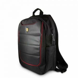 Genuine Ferrari Urban Back Pack Rucksack 15" In Black