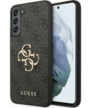 Genuine Guess 4G Metal Logo Hard Case Cover For Samsung S22+