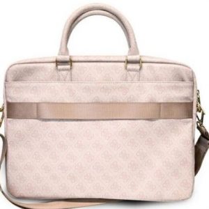 Genuine Guess 4G Up Town Computer Bag 15" Pink for laptop