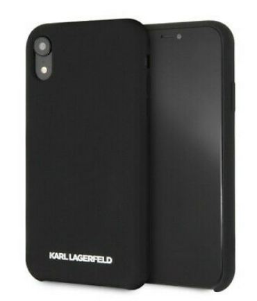 Genuine Karl Lagerfeld Karl Silicone Impact Case for iPhone XR