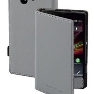 Genuine ROXFIT PREMIUM Book Case For Sony Xperia Z - Grey In Retail