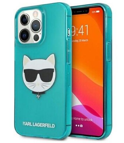 Karl Lagerfeld Choupette Head Kryt Pro Silicone Case for iPhone 13 Pro Max