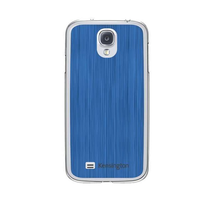 Kensington Blue Aluminum Finish Case for Samsung Galaxy S4.