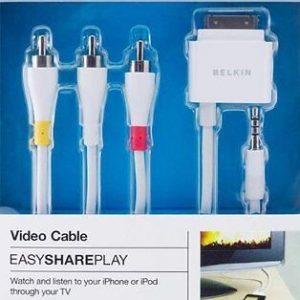 NEW Belkin Multi-purpose AV and charging Cable - Retail Packed