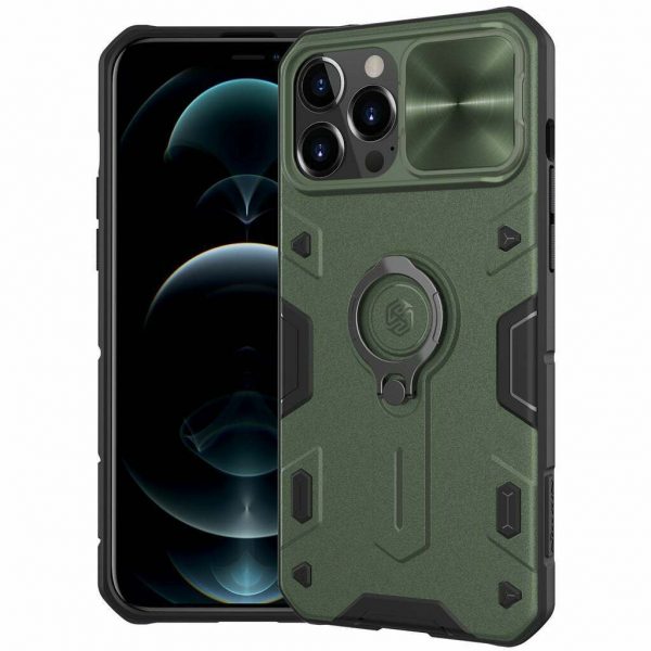 Nillkin CamShild Armor Impact Case for Apple iPhone 13 Pro - Green