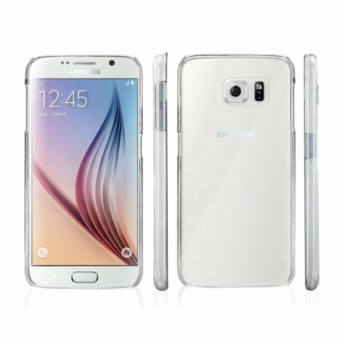 Samsung Galaxy S6 Clear Slim Hard Shell Cover Case Transparent