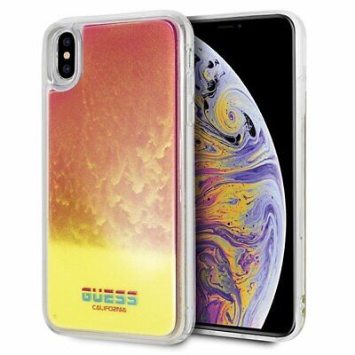 Genuine Guess California Glow in the Dark Case for Apple iPhone XS & X