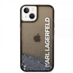 Genuine Karl Lagerfeld Liquid Glitter Iconic Impact Cover iPhone 14 Pro Ma