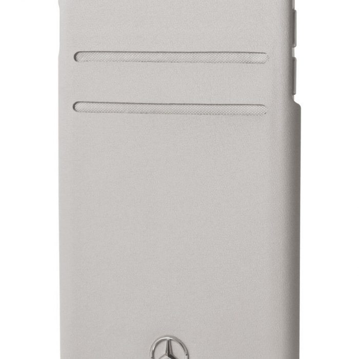 Genuine Mercedes-Benz Pure Line Leather Hard Case iPhone 6 & 6s GREY