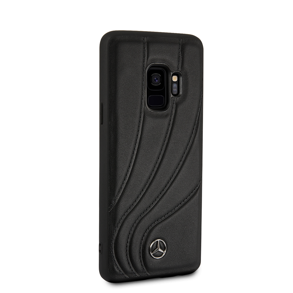 Genuine Mercedes Organic Leather Case for Samsung S9+