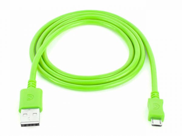 Griffin Charge Sync Mirco USB Cable for Samsung LG HTC Huawei 3 Feet in Green