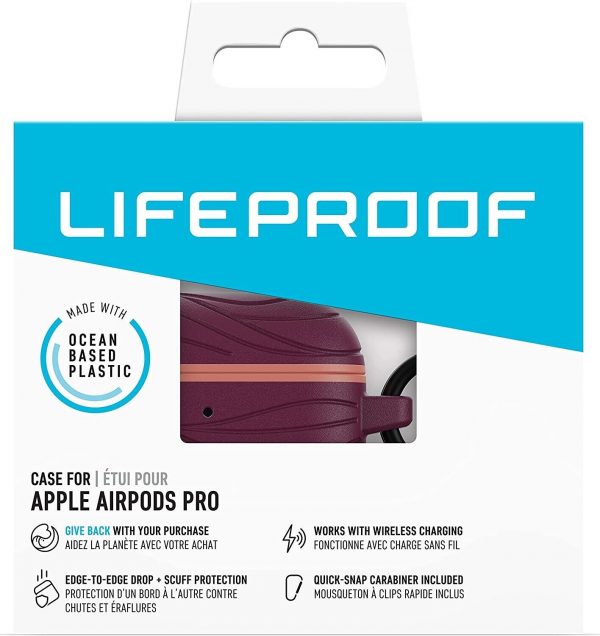 Lifeproof Apple Airpods Pro Impact Rugged Case in Purple