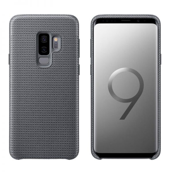 Official Samsung Galaxy S9+ Hyperknit Grey Rear Cover / Case - EF-GG965FJEGWW