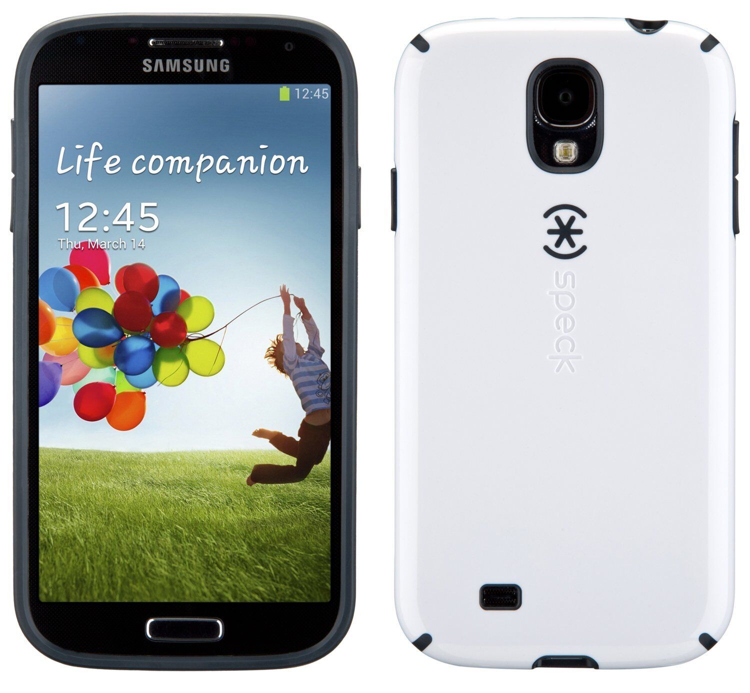 Speck CandyShell Samsung S4 - White/Charcoal**Genuine