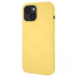 Tactical Velvet Smoothie Cover for Apple iPhone 14 Banana Yellow