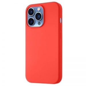 Tactical Velvet Smoothie Cover for Apple iPhone 14 Pro Max Chilli Red