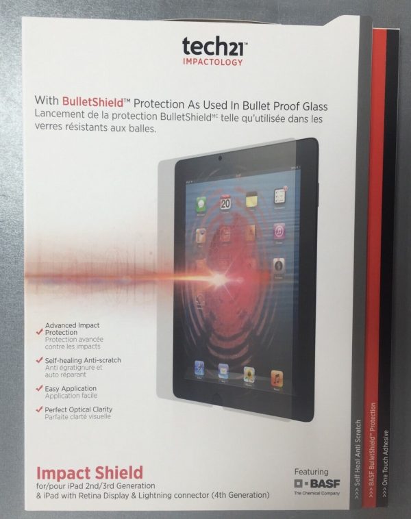 Tech21 Impact Shield for iPad 2/3/4 **Retail Packed** T21-3399